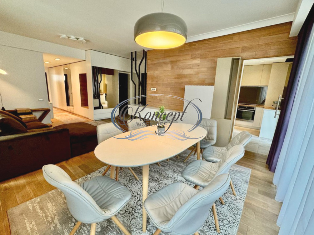 Apartament elegant cu finisaje premium si 2 parcari in Manas