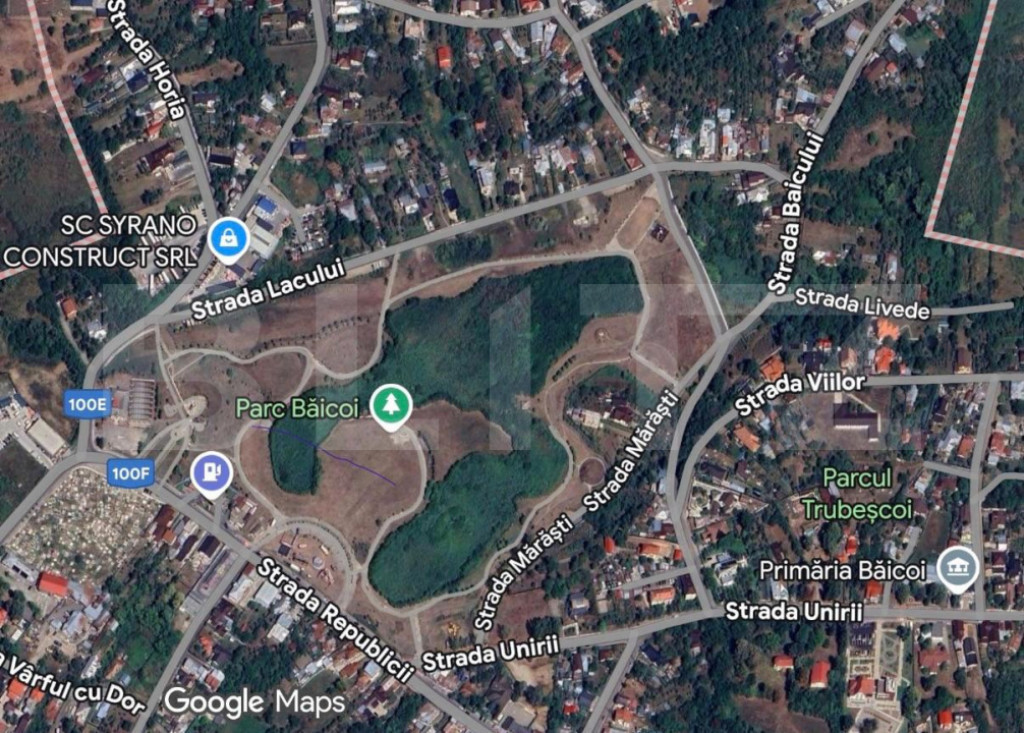Teren, intravilan Baicoi, Tufeni.