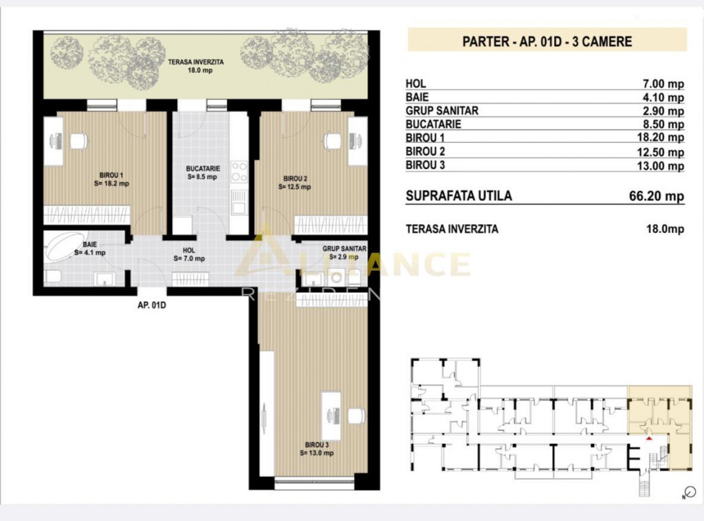 Apartament 3 camere Sector 4 Metalurgiei