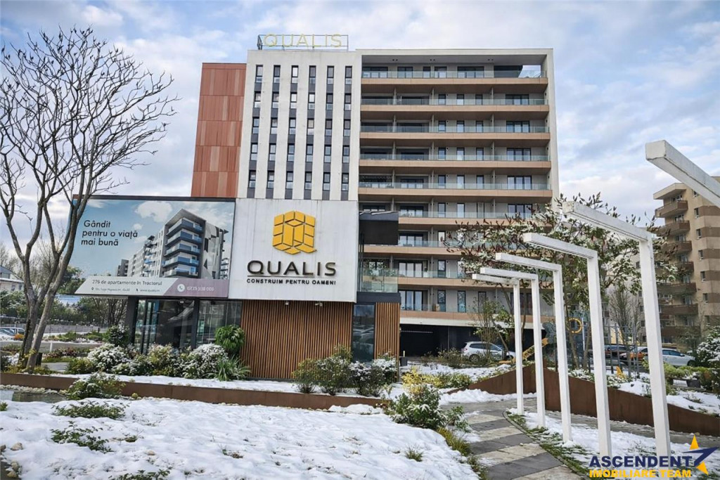 3D! 2 camere in Qualis,2 balcoane, vis-a-vis de Mall Coresi,