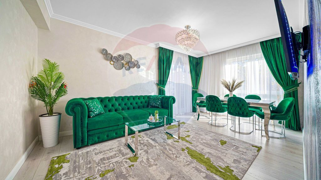 Apartament 3 finisaje premium cu grădină 100 mp|2 locur...