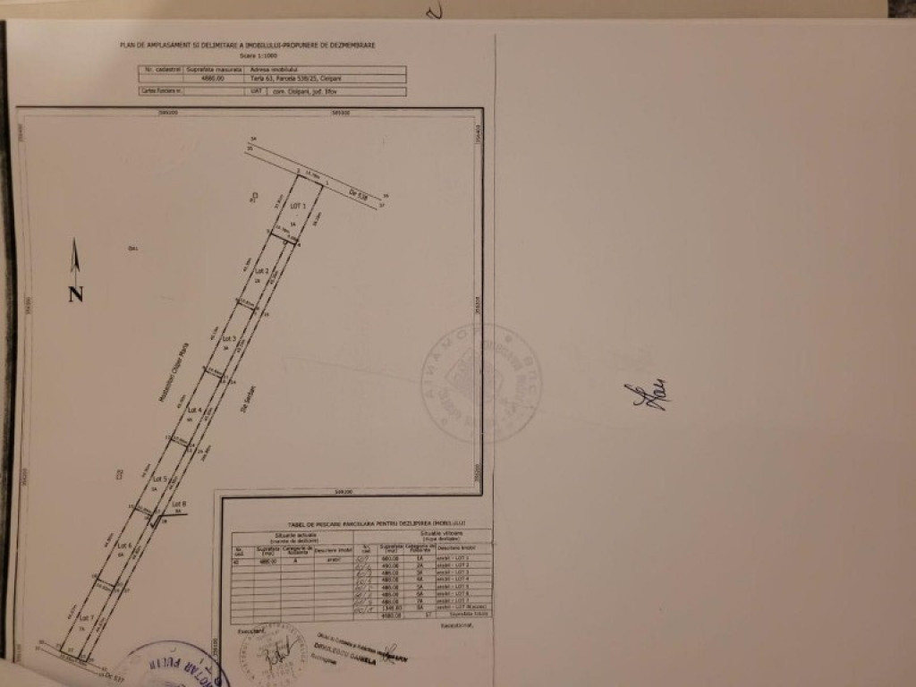 Teren intravilan Izvorani comuna Ciolpani, 5000 mp
