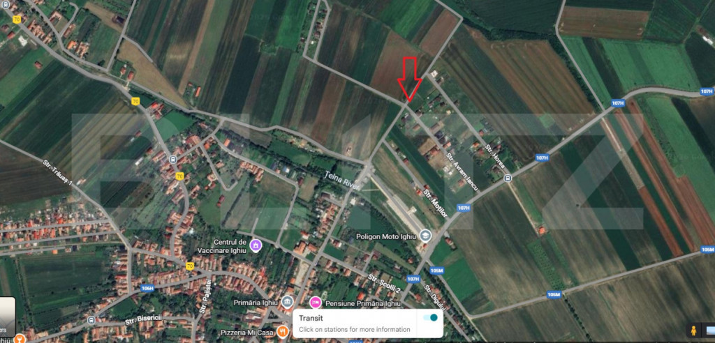 Teren de vânzare în Ighiu | 695 mp | Utilități | Zonă l