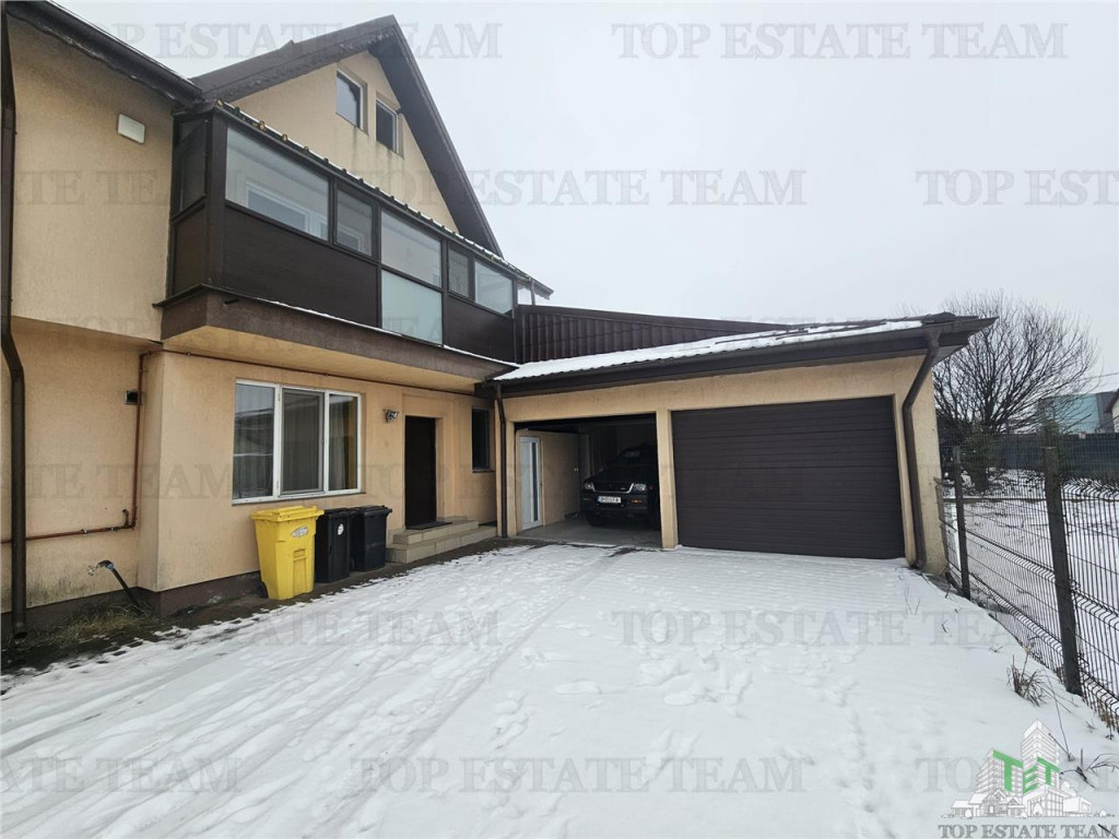 Casa 274mp cu panouri solare/garaj dublu in Ciorogarla