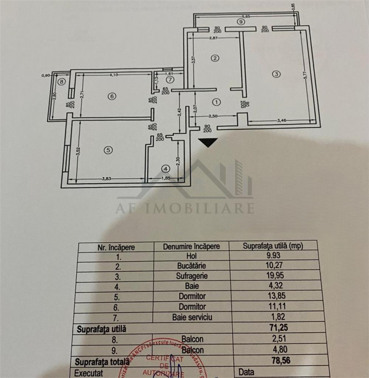 Apartament 3 camere Frumoasa - Poitiers