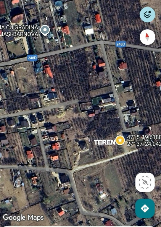 Teren intravilan , Bucium Barnova