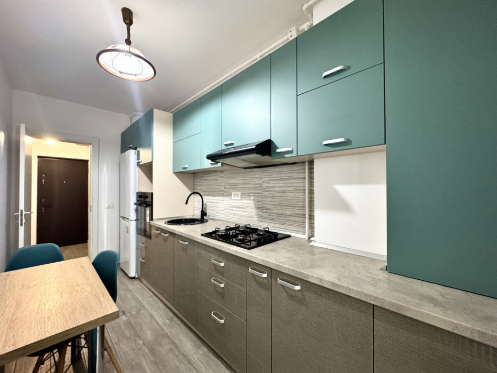 Garsoniera 43 mp, etaj 1 | Mobilata complet | Disponibila im