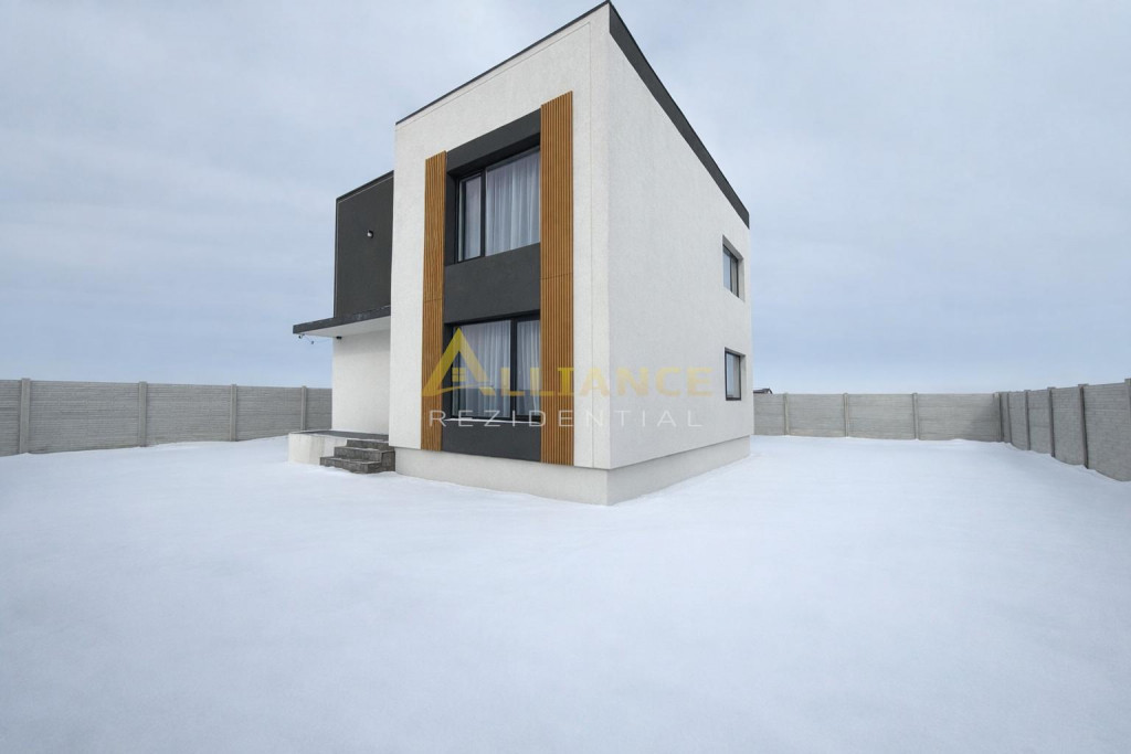 Casa individuala P 1E - 3 camere 2 bai - teren 407mp