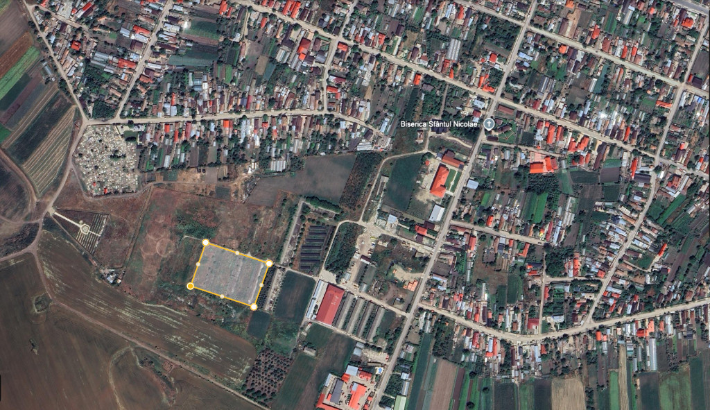 Teren intravilan 9200mp