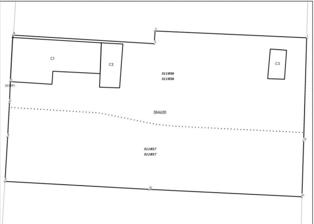 Teren intravilan 1161mp Sânmartin,comuna Macea,str. Murii nr. 110