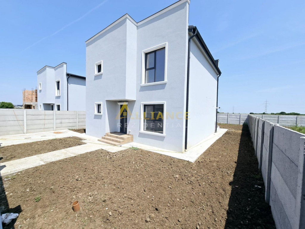 Vila individuala - 5 camere - 3 bai - teren 428mp - pod - be