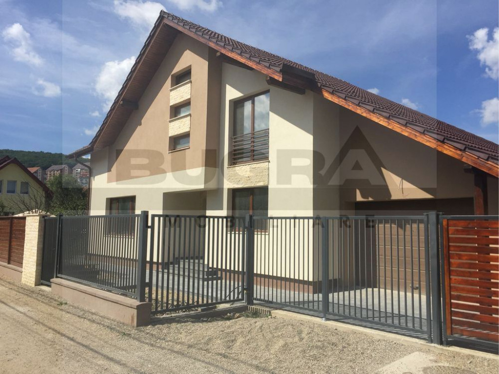 Casa individuala 167 mp, 495 teren, 3 parcari, zona Campului