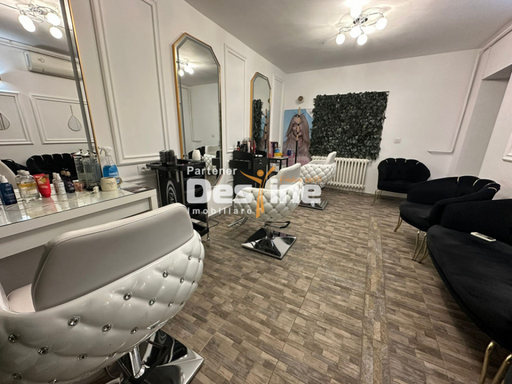 Afacere – Frizerie / Salon de înfrumusețare, 83 mp, Cant