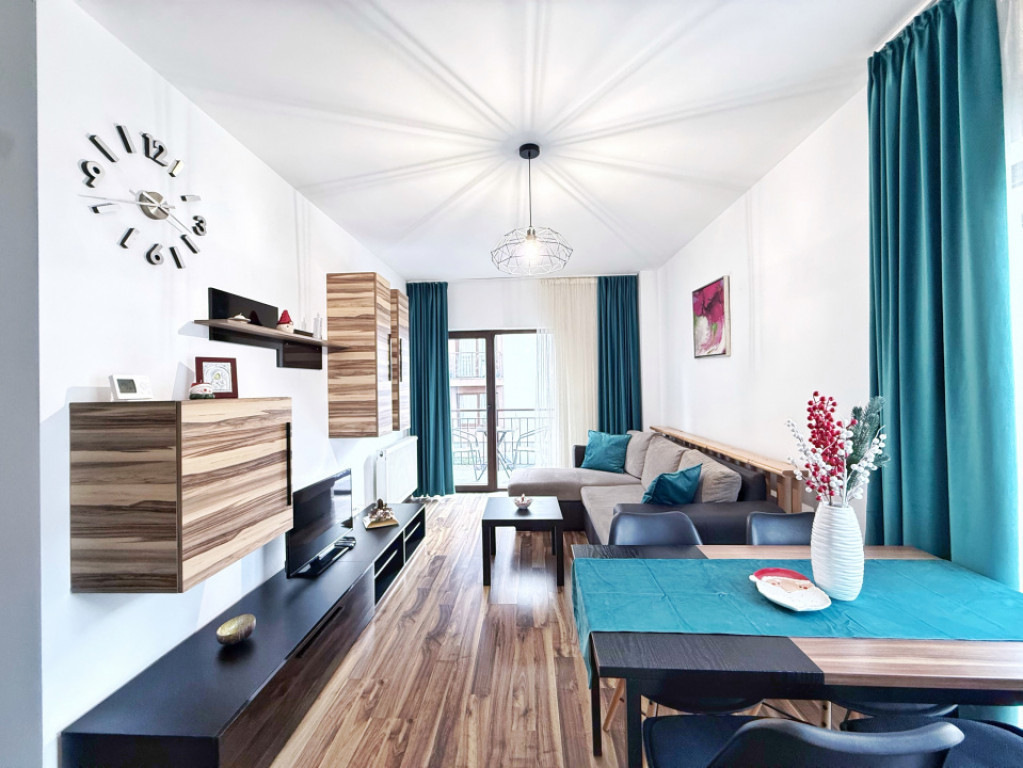 Apartament 3 camere in bloc NOU, etaj 2, Parcare, cartier Eu