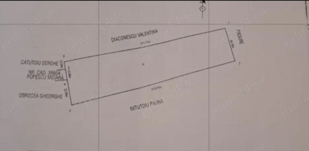 Teren extravilan comuna Crasna-Gorj 10912mp