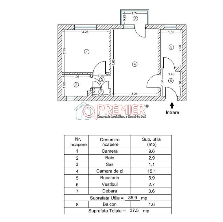2 Camere pe Soseaua Giurgiului - Disponibil Imediat