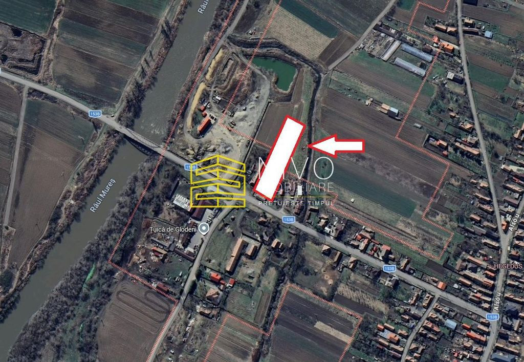 Teren intravilan – Glodeni – Zona Podul Mureș