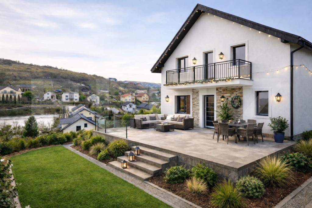 Vila spatioasa cu 3 dormitoare, 515 mp teren, cartierul Rasa