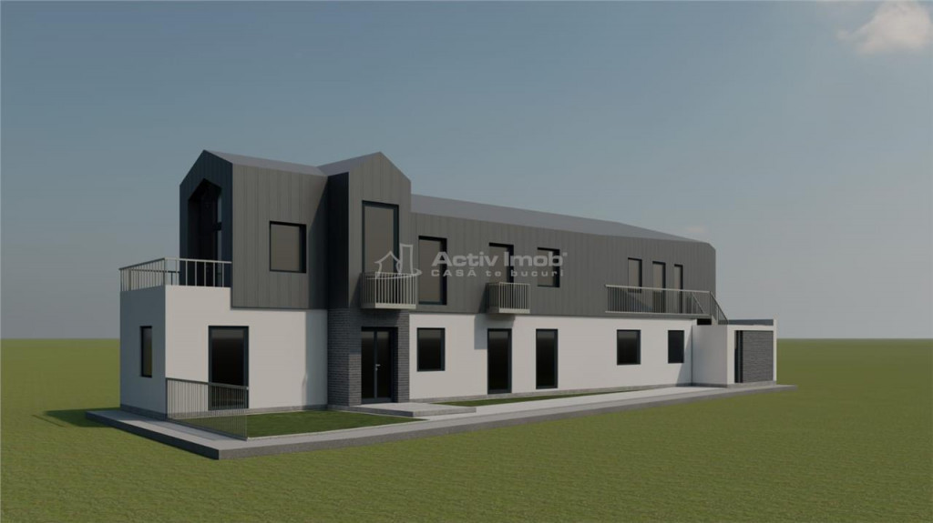 Casa pe sol, teren 241 mp, pretabila - spatiu comercial, loc