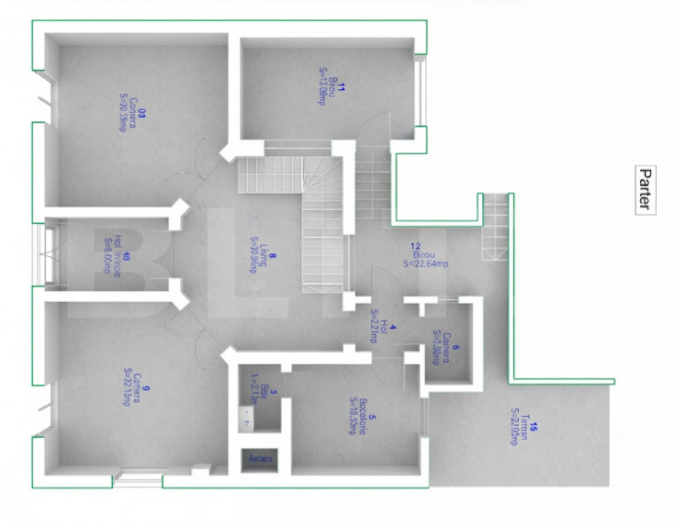 Vilă în zona centrală, Spațiu generos – Parter + Etaj