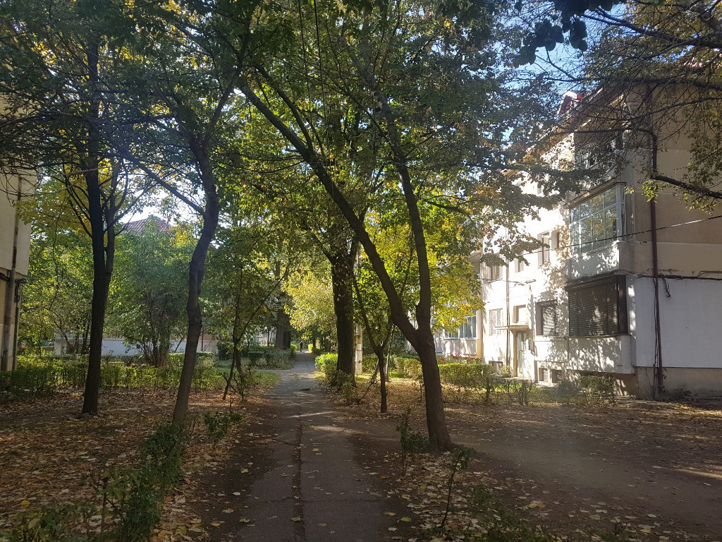 Apartament trei camere, etaj doi, simplu, central, liber