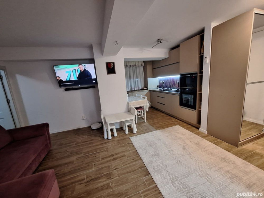Apartament doua camere 2balcoane, bloc nou, mobilat utilat lux, Fiald