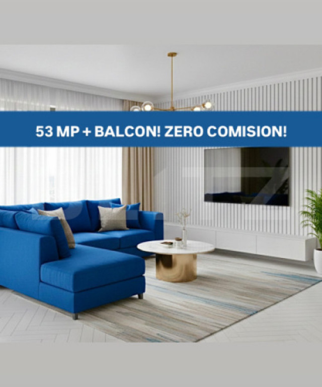 Apartament decomandat cu 2 camere + balcon,1 loc de parcare,