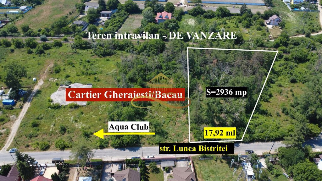 Teren de vanzare in Bacau