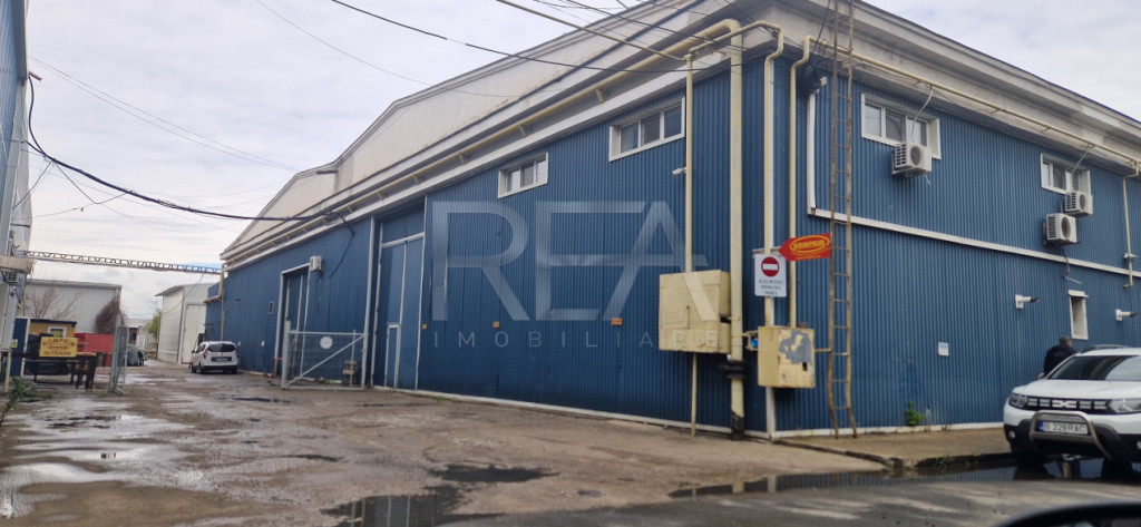 Hala Depozitare/Productie +Birou | Poduri Rulant | 1000 m.p.