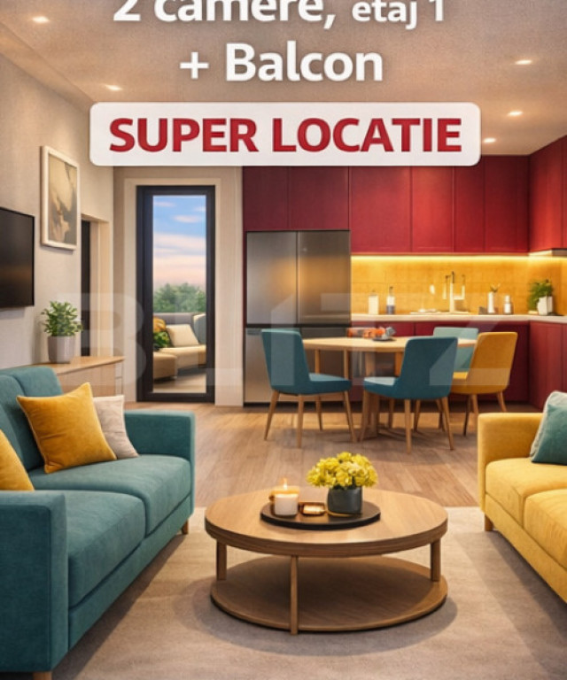 Apartament cochet cu 2 camere, etaj 1, Giroc,