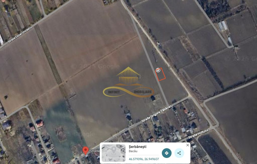 Teren Intravilan în Serbanesti, Bacau