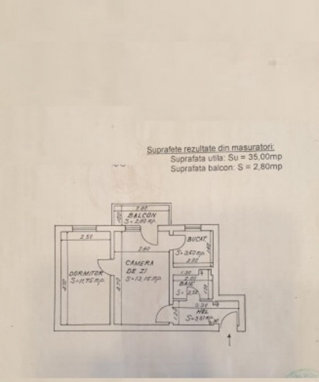 Apartament 2 camere Groapă - Scoala 8, Constanța