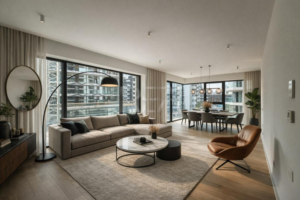 2 camere mobilat Tandem in One Lake Club