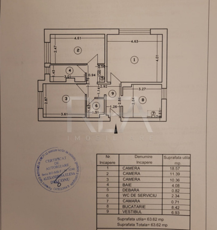 3 Camere Decomandat Zona Dristor - Aleea Suraia