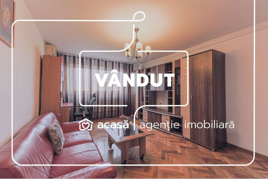 Vandut! Apartament 2 camere, decomandat, 64 mp, etaj 4/4