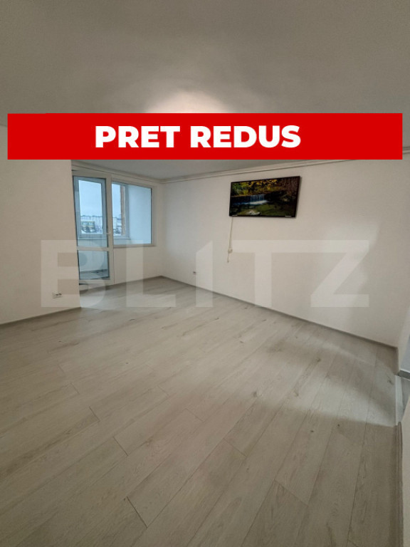 Garsonieră luminoasă, renovată recent - zona Noua