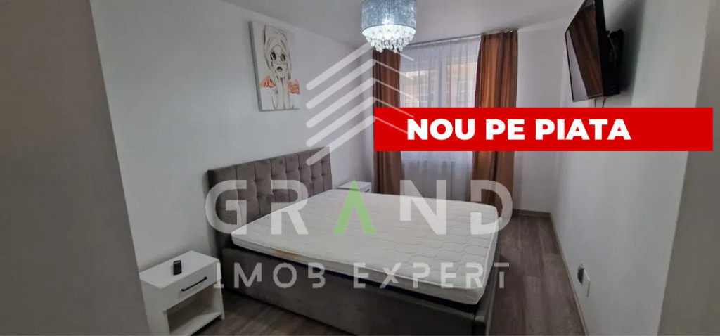 Apartament cu 2 camere | Semidecomandat | 53mp | Living open