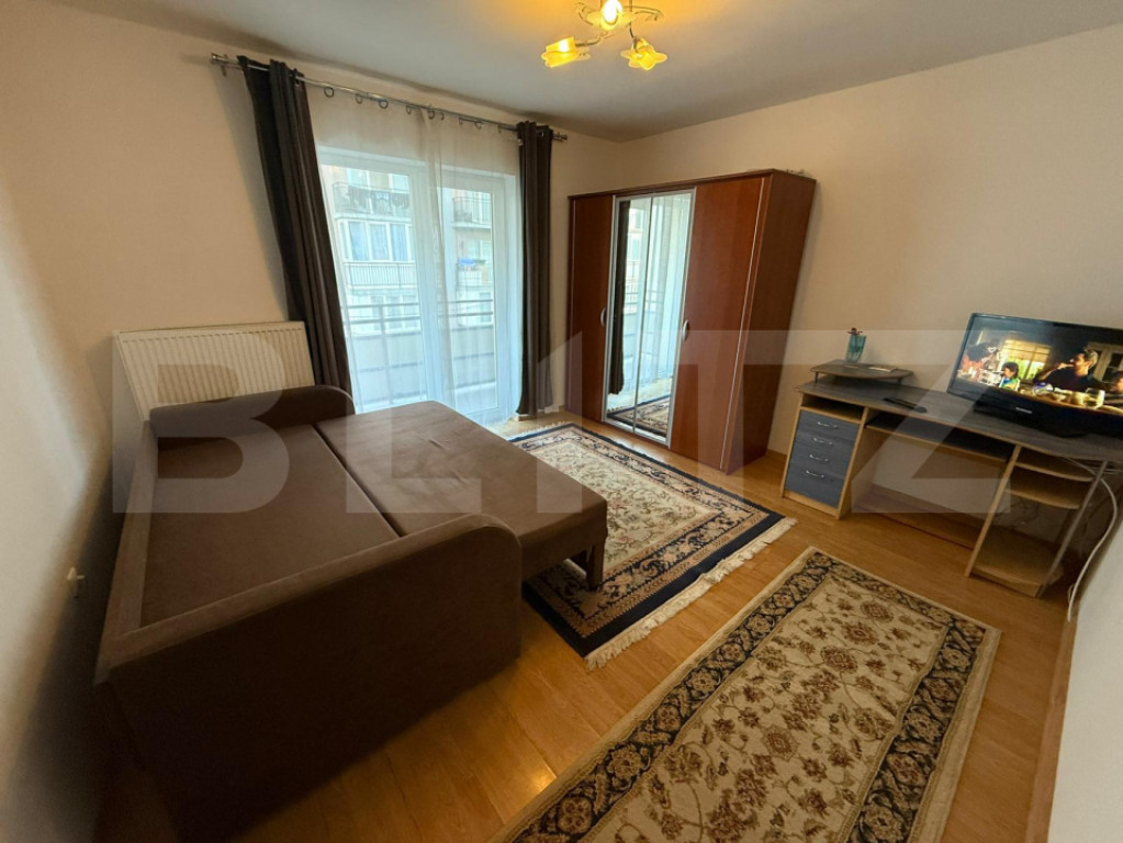Apartament 1 camera, 35 mp, parcare, zona strazii Plevnei