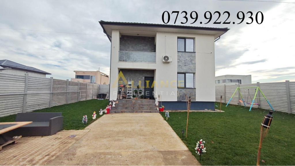 Vila Individuala - mobilata/utilata - 4 camere - 120 mp util