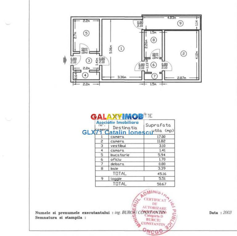 Apartament 2 camere Baba Novac