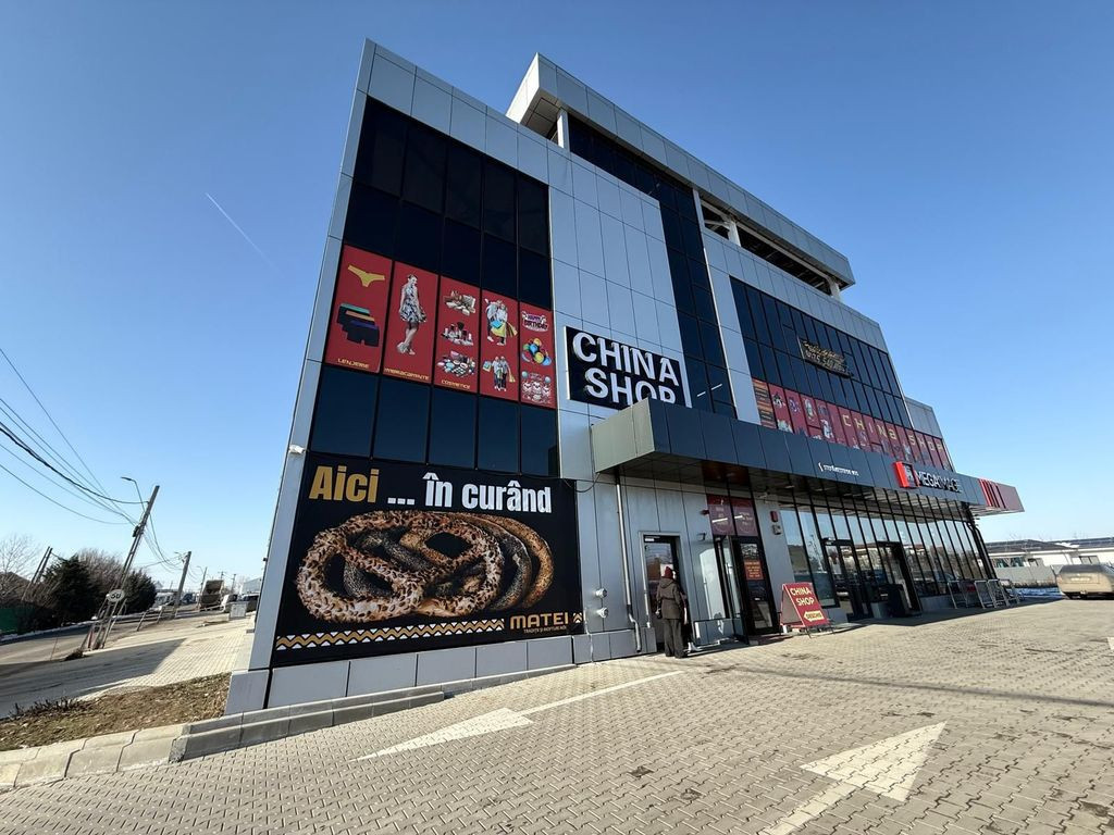 Spatiu comercial nou Stefanesti A3 inchiriat RETURN 12 ANI