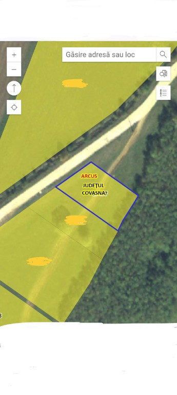 De vânzare teren extravilan langa Arcus