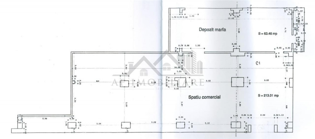 Spa#539;iu comercial de v#226;nzare in Nicolina