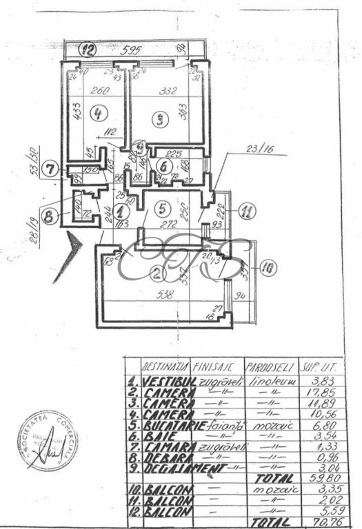 Apartament 3 camere-Arcul de triumf super oferta