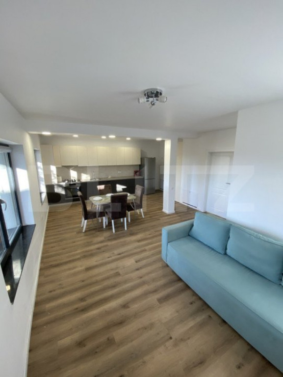 Apartament 2 camere, LUX, 60mp la casa, curte 40mp, langa Ae