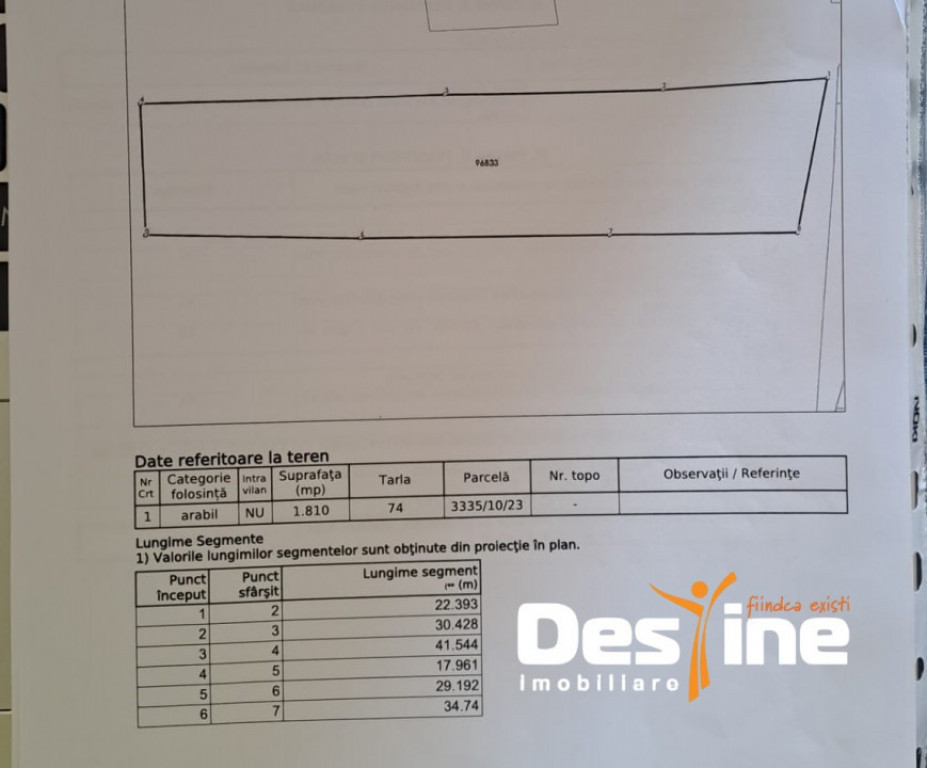 COMISION 0%, Cornesti, Miroslava, Teren 1810 mp, 63.350