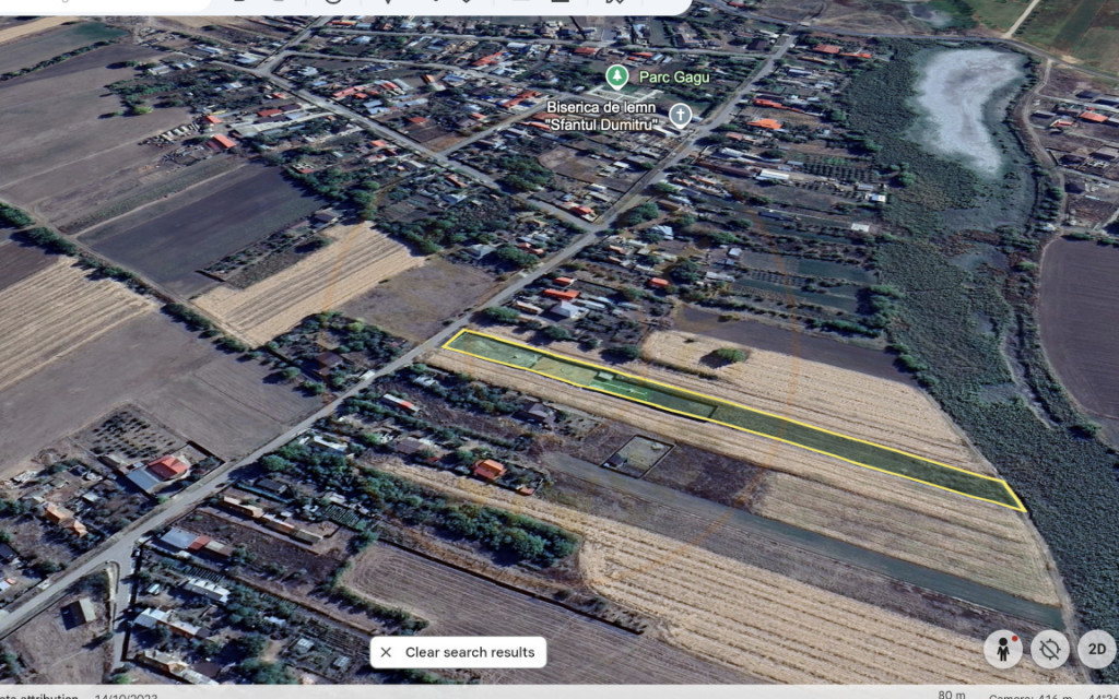 Priveliște spre lac.