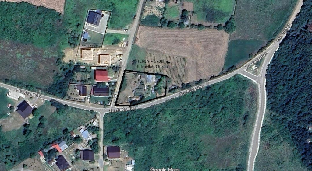 Hlincea str Podgoriei TEREN 6780mp intravilan dezvoltare imo