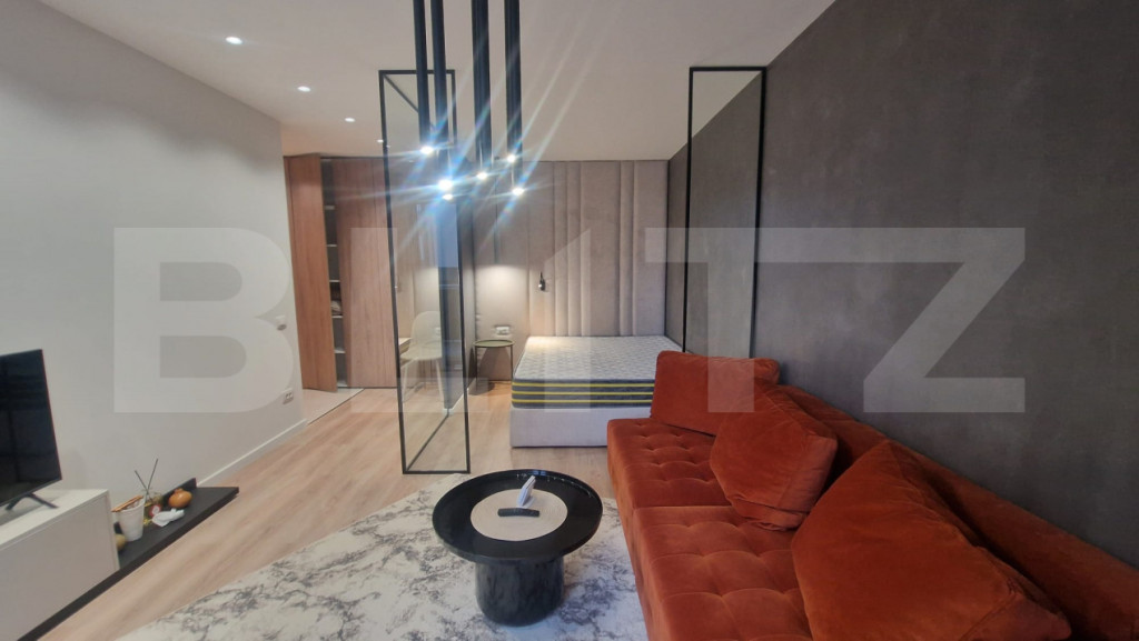 Garsoniera mobilata lux Urban Plaza CU PARCARE