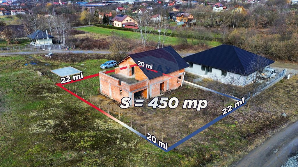 Casa cu teren De Vanzare in Ariesul de Padure